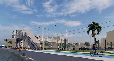 Karataş’a yaya üst geçidi geliyor 