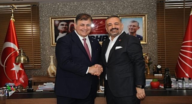 Başkan Tugay’dan, CHP örgütüne teşekkür ziyareti