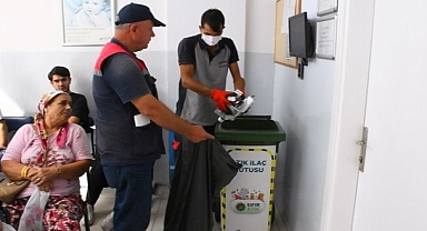 Atık ilaçlar toplanıp imha ediliyor