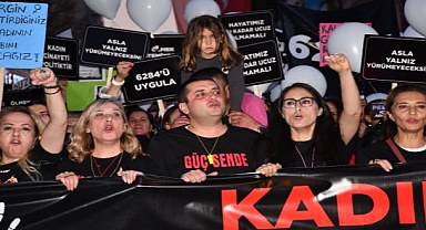 Kadına Kalkan Eller Kırılsın Diyoruz