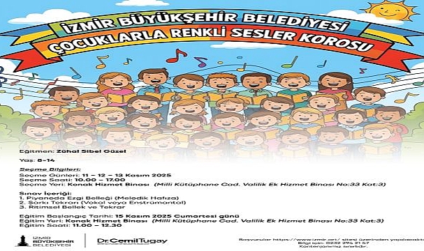 “Çocuklarla Renkli Sesler Korosu” başlıyor