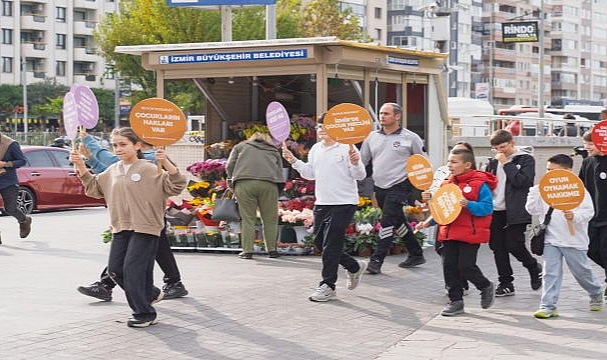 İzmir’de çocukların sesi var