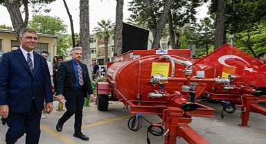 Büyükşehir’in köylere dağıttığı tankerler ormanları kurtarıyor
