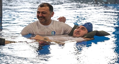 Suyun iyileştirici gücüyle engeller aşılıyor