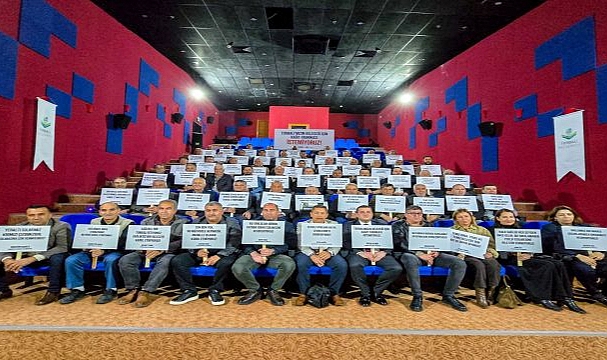 60 Muhtar Tek Yürek Oldu