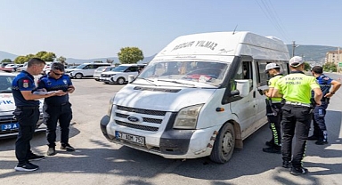 Büyükşehir’den tarım işçisi servislerine sıkı denetim