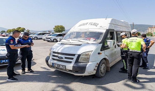 Büyükşehir’den tarım işçisi servislerine sıkı denetim